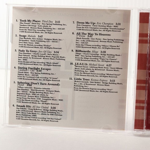 Songs for the Soul: Power by Various (CD, Dec-2000) LIKE NEW Madacy Christian - Picture 5 of 7